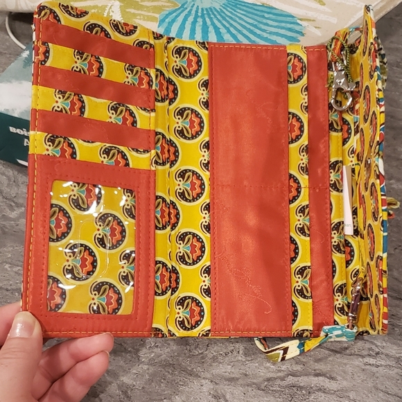 Vera Bradley strap wallet Provensal - Picture 2 of 6